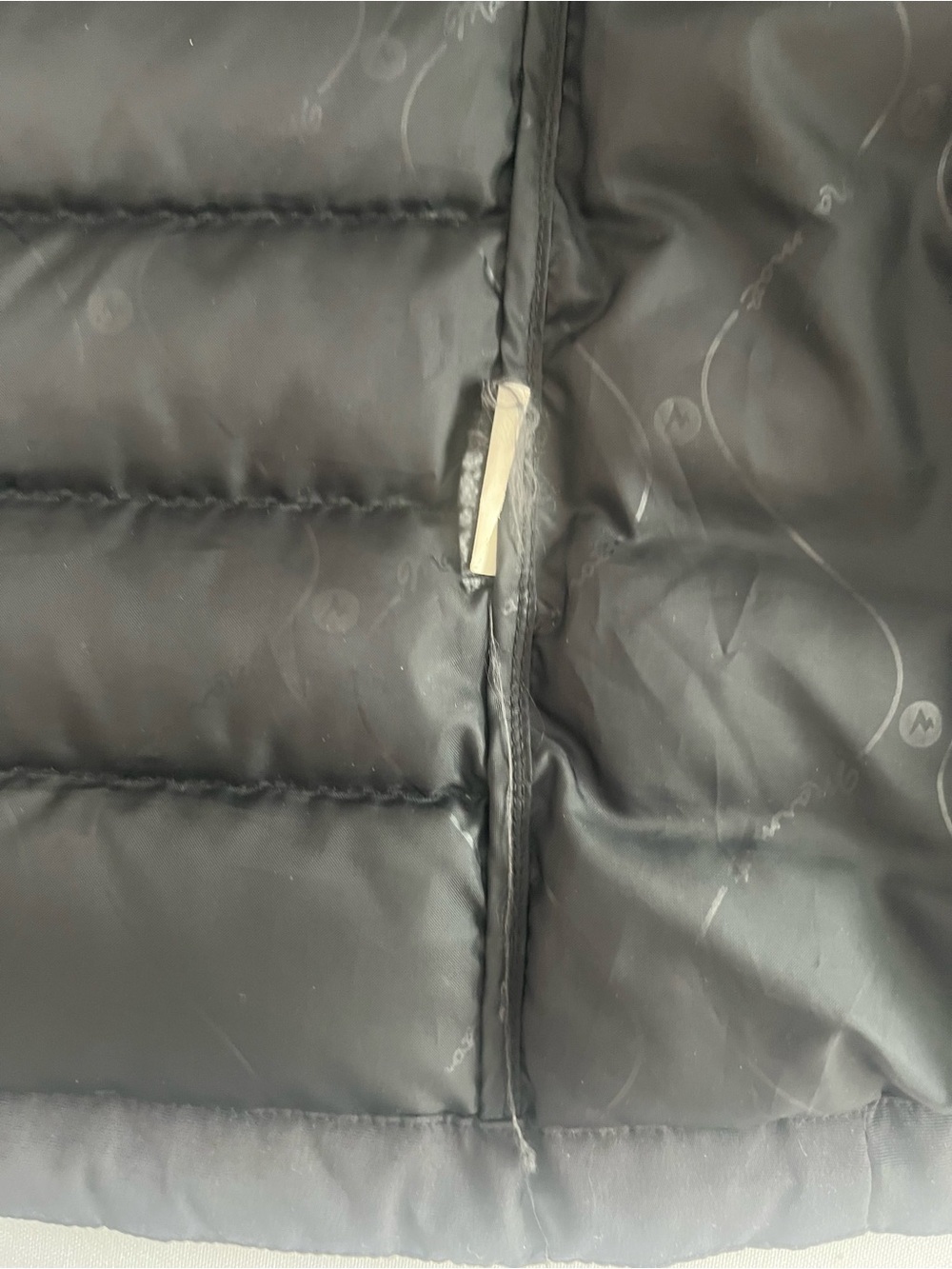 Marmot Black Quilted Packable Puffer Vest - Picture 7 of 11